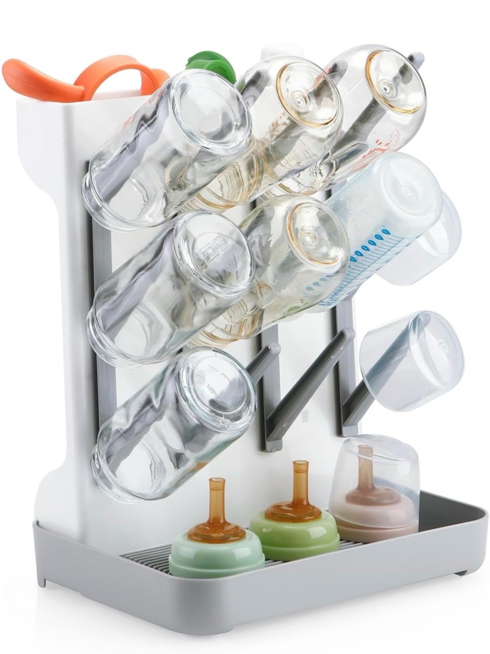 Baby Bottle Drying Rack, Countertop, Breastfeeding Pump Parts NWT